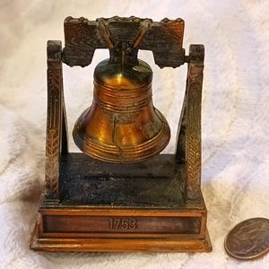 Vintage Liberty Bell pencil sharpener keepsake